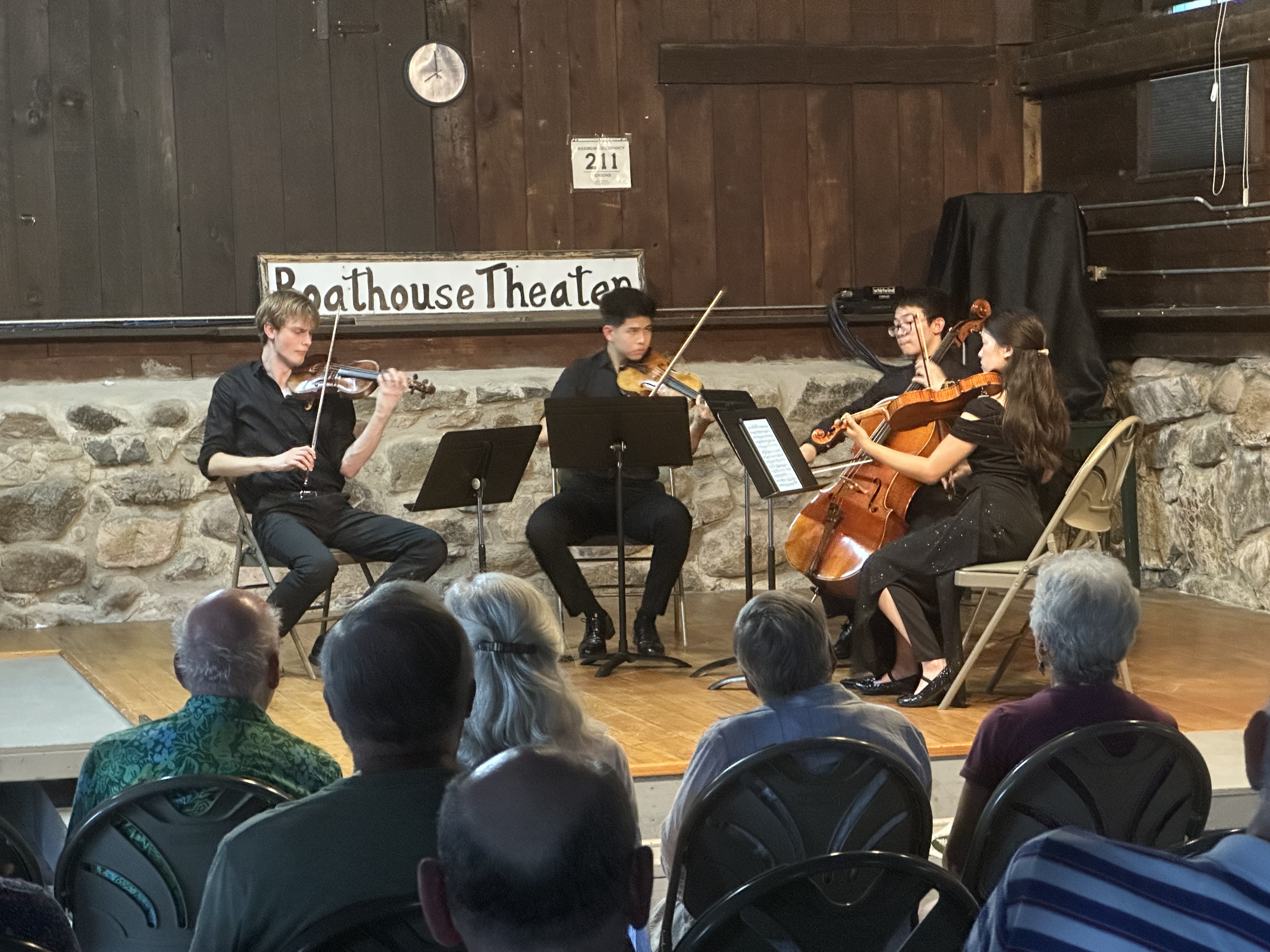MEADOWMOUNT CHAMBER MUSIC in the Boathouse Theatre